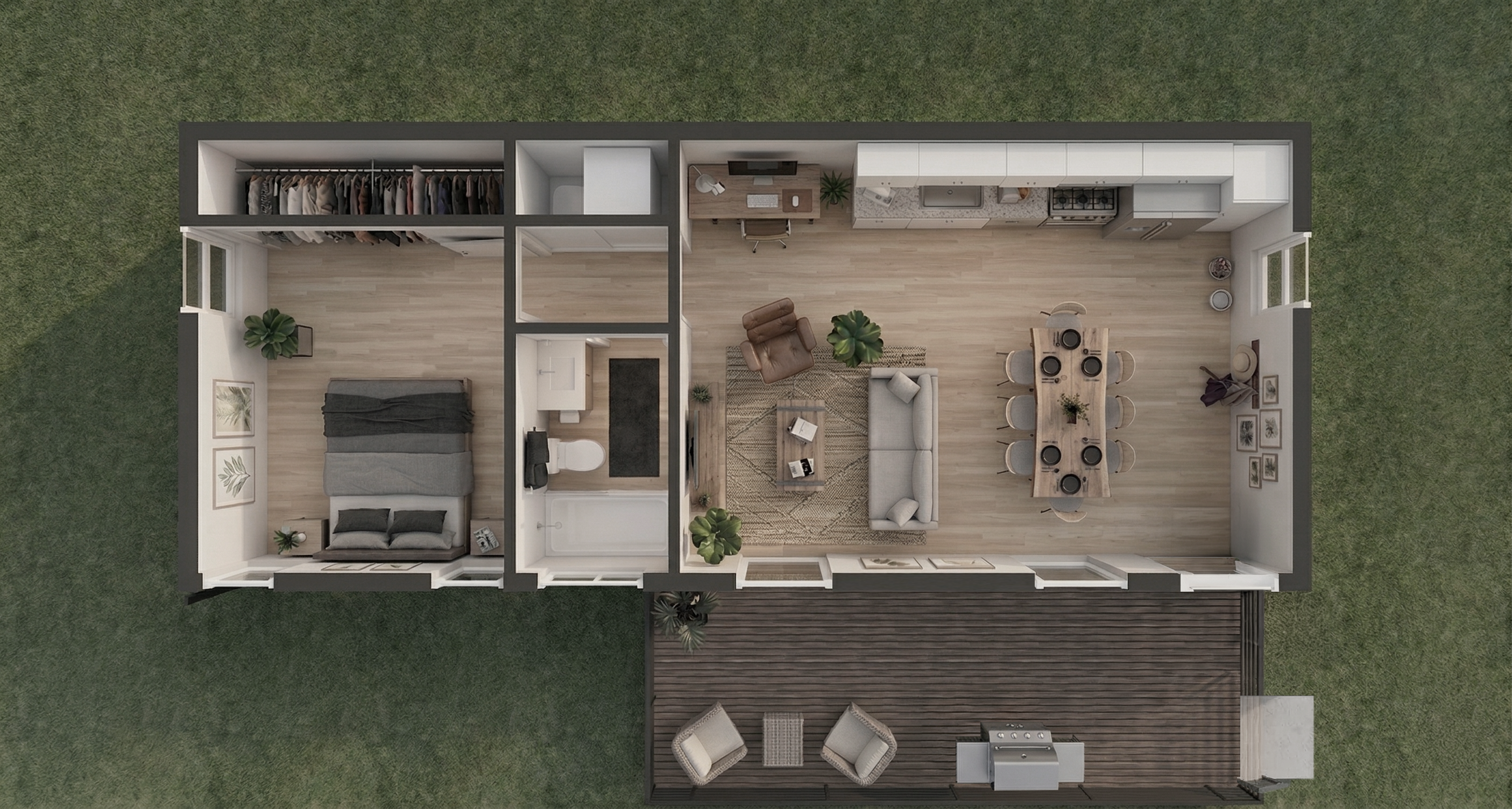 THE SPARROW ONE floor plan